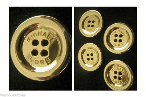 michael kors buttons